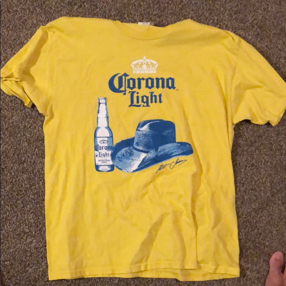 Kenny chesney corona light shirt